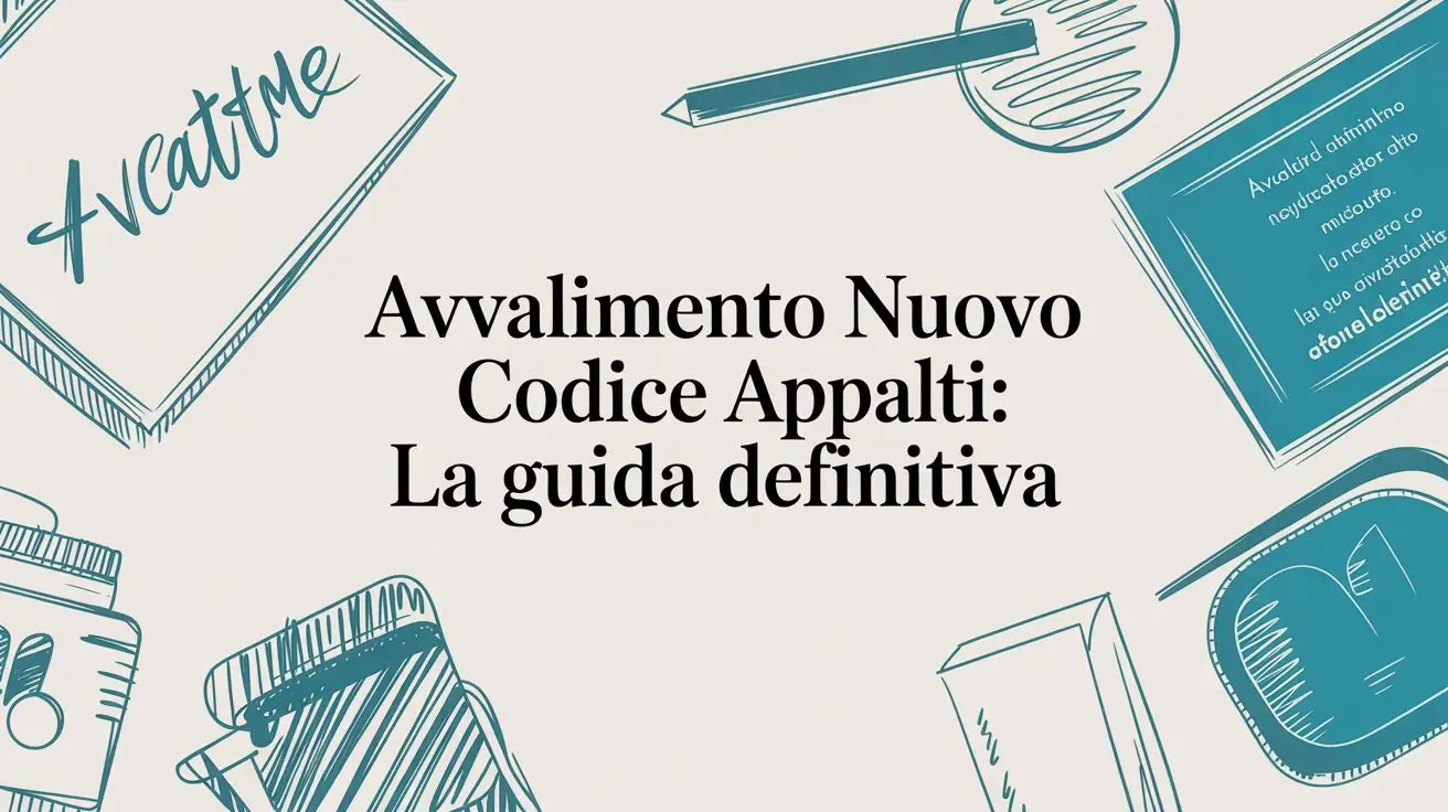 Avvalimento nuovo codice appalti: La guida definitiva