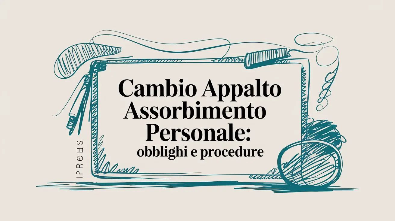Cambio Appalto Assorbimento Personale: Obblighi e Procedure