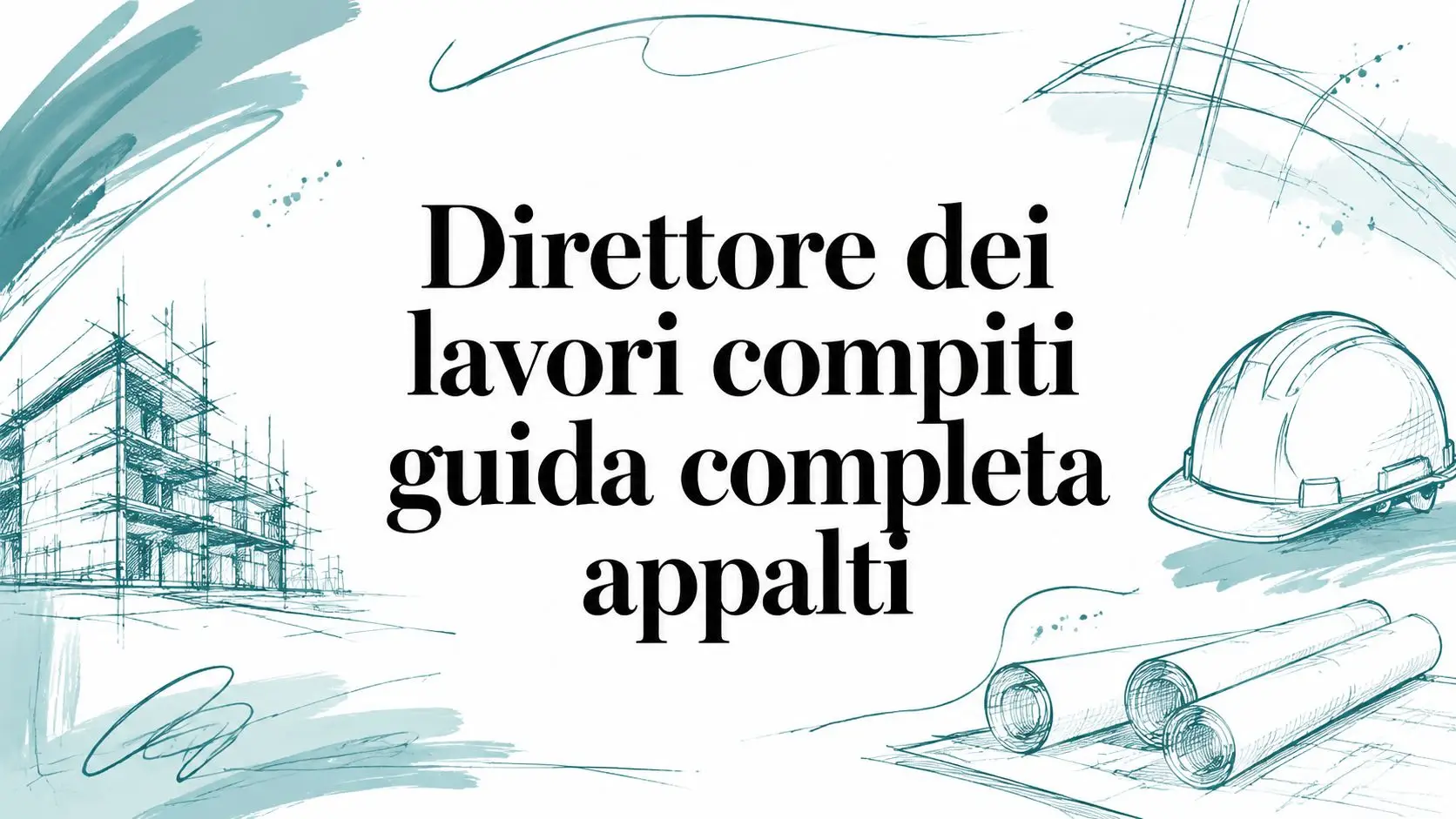 Direttore dei lavori compiti guida completa appalti