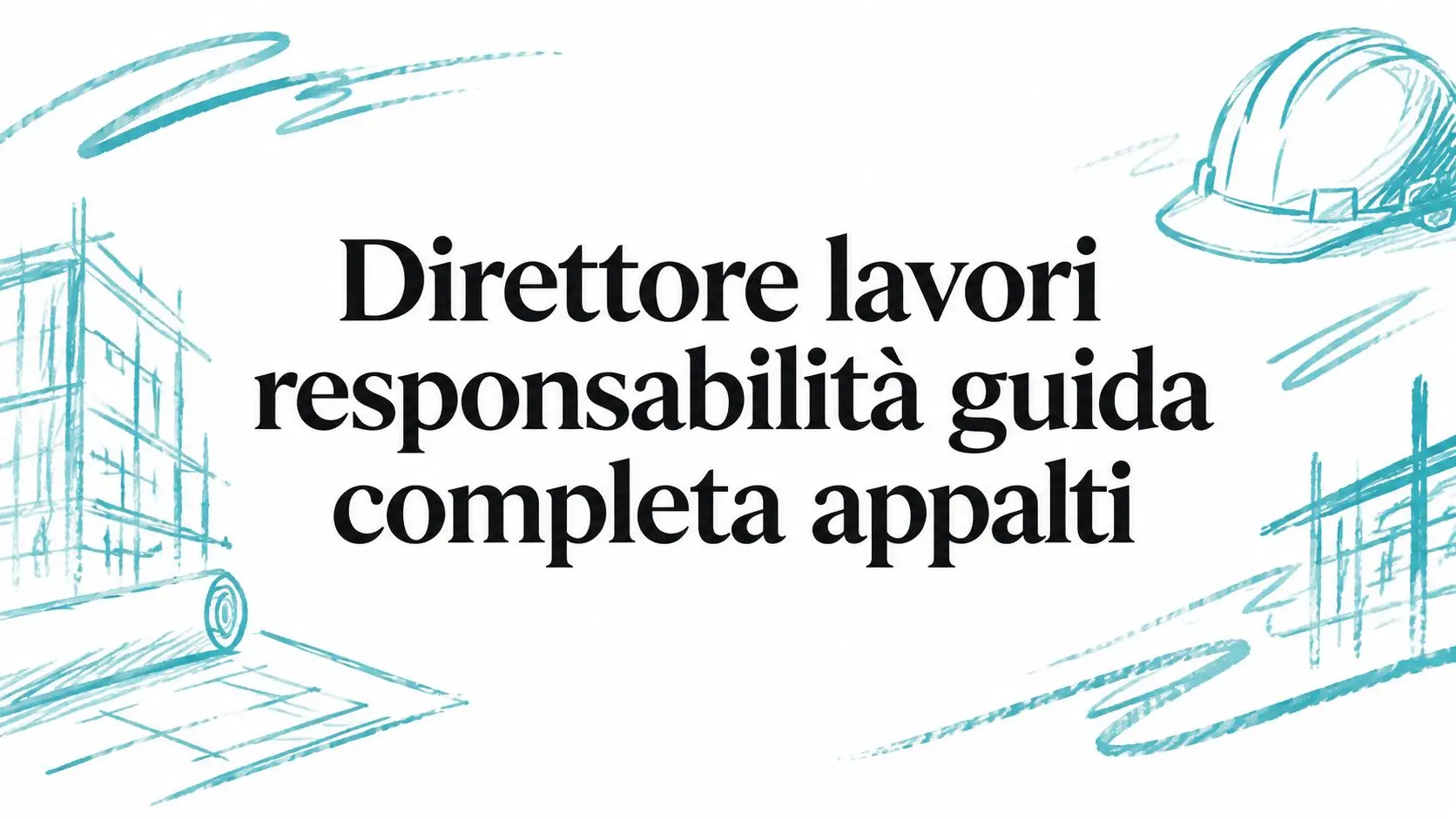 Direttore lavori responsabilità guida completa appalti