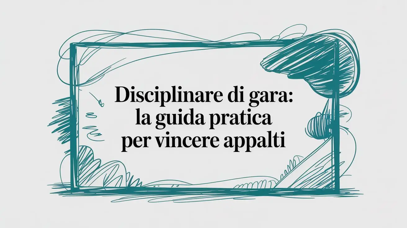 Disciplinare di gara: La guida pratica per vincere appalti