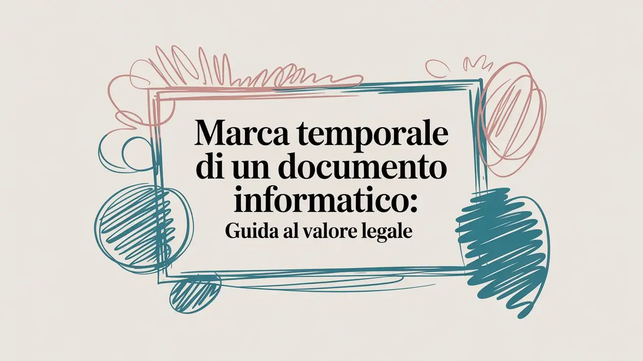 Marca temporale di un documento informatico: Guida al Valore Legale