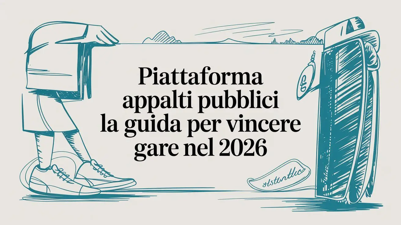 Piattaforma appalti pubblici la guida per vincere gare nel 2026