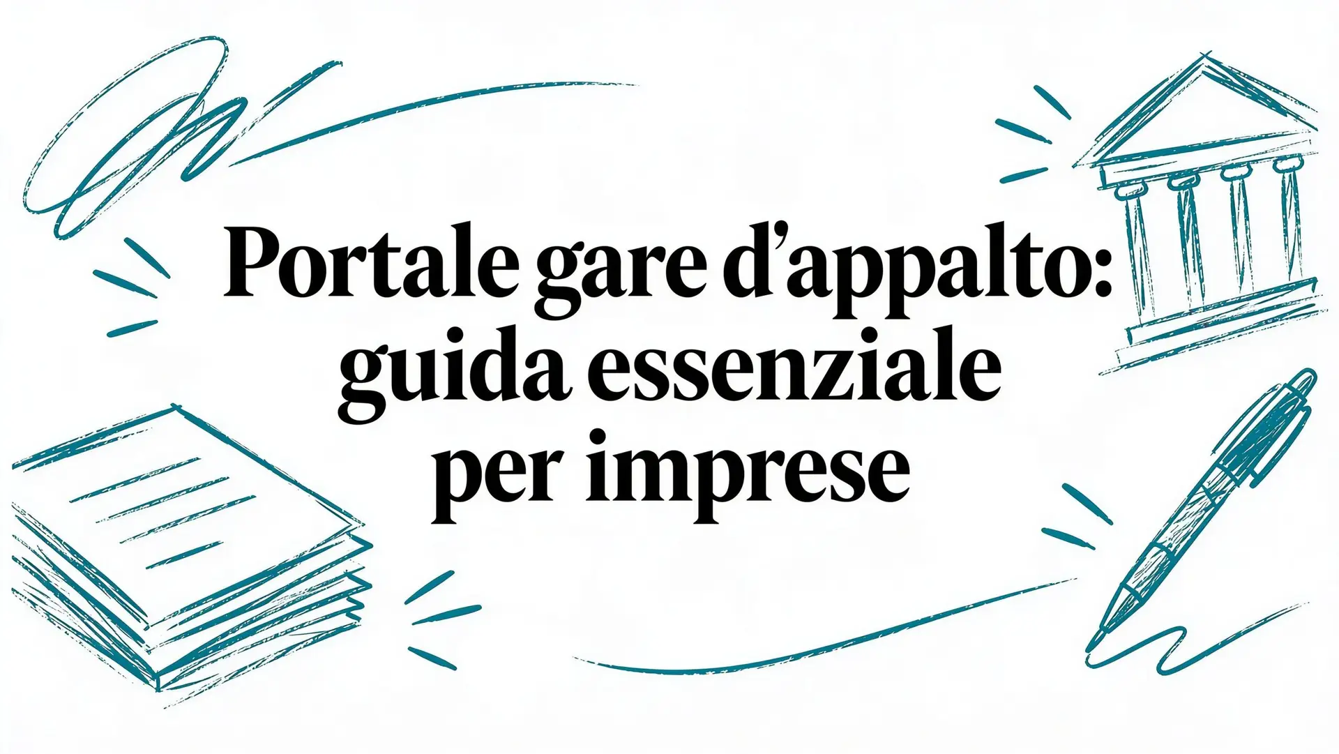Portale gare d'appalto: guida essenziale per imprese