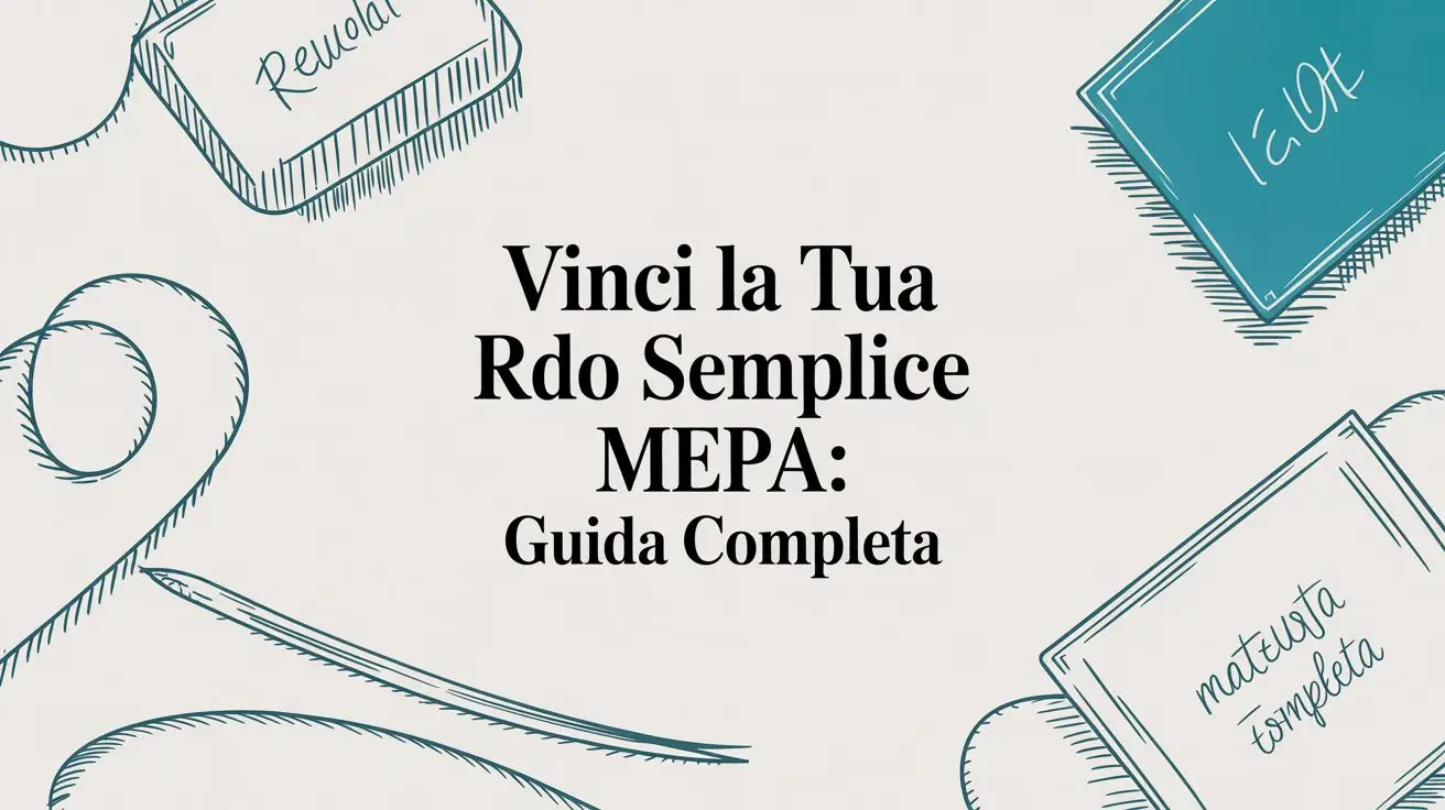 Vinci la tua RDO Semplice MEPA: Guida Completa