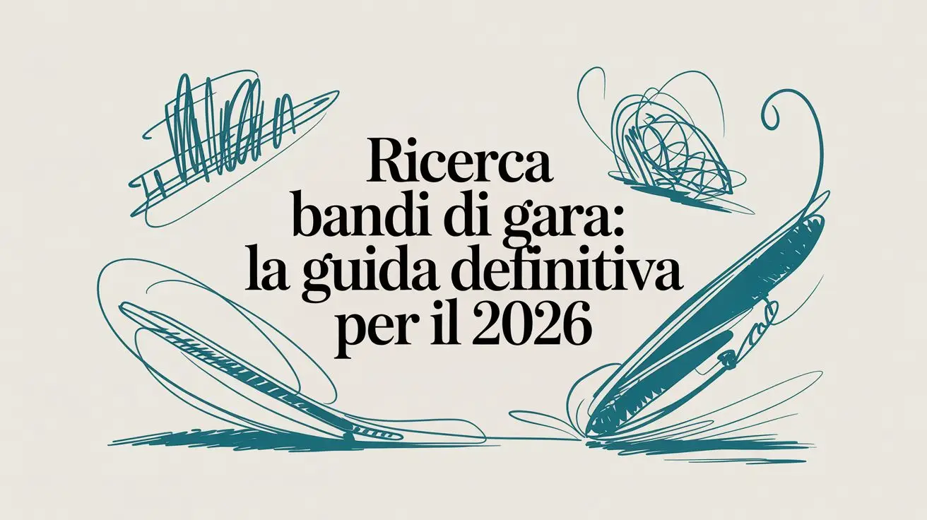Ricerca bandi di gara: La guida definitiva per il 2026